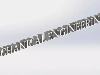 Mechanical engineering Free 3D model