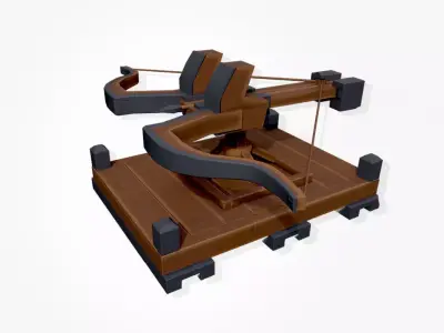 Ballista Catapult 3D model
