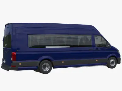  VW Crafter50 2Gen L5H4 MiniBus 3D model