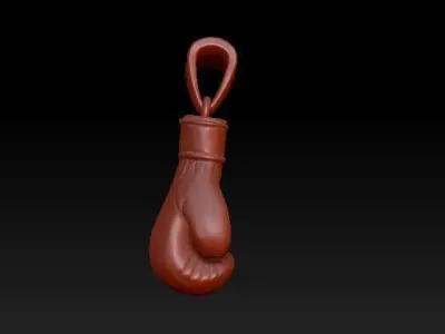 Boxing Glove pendant 3D print model buy