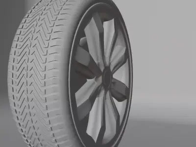 Car rim Free 3D model by Krishnan-Arumugam from CGTrader