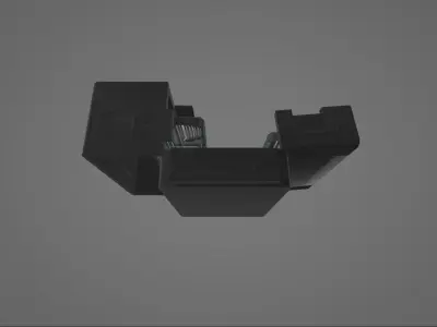 ArmorTool fender toolbox Low-poly 3D model