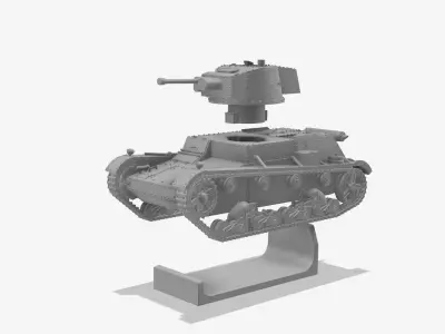 PZI 7TP - 1-100 scale 3D print model
