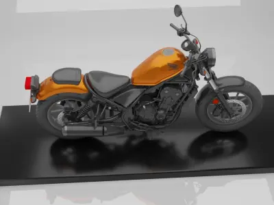 FanMade3d Honda CMX500 Rebel 3D model