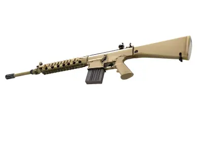 m110 rifle 3D model