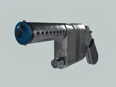 Reys LPA NN-14 Blaster Pistol - Star Wars 3D model