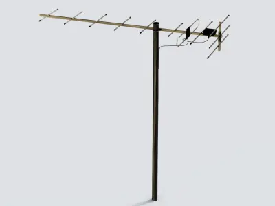 Antenna 16 Low-poly 3D model