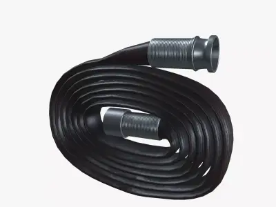 Fire Hose Pipe 3D model