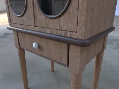 Antique Cabinet 3D model purchase