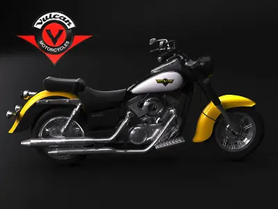 Kawasaki Motors Free 3D model