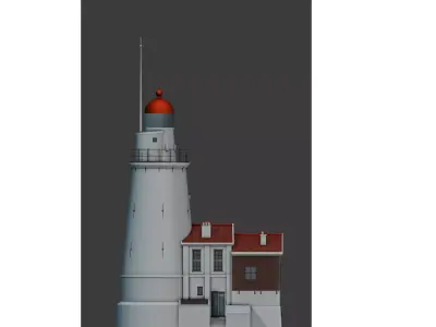 lighthouse 3d model 3D model