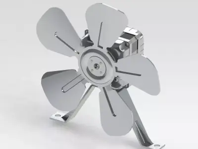 Refrigerator Fan Motor  3D model