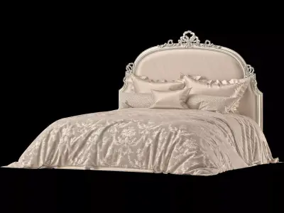 roberto giovannini bed art 442 3D model