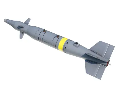Chinese Tiange GB-250 GB250 Laser-Guided Bomb Low-poly 3D model