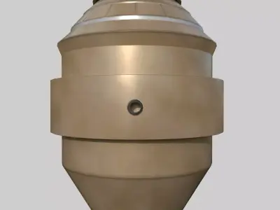 Furnace Chamber Low-poly 3D model