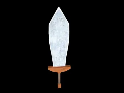 Sword Free low-poly 3D model 29