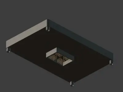 Holley Dash 3D model