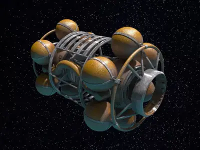 Space Module 004 3D model