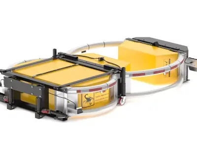 Attenuator Scorpion Truck Mounted 3D model