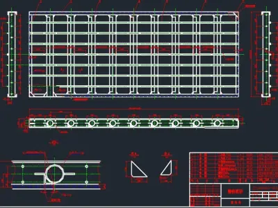 Vibrating Screen  2 Decks 2400x6500 3D model