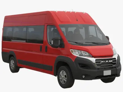 2024 Ram ProMaster 3500 SLT WINDOW VAN HIGH ROOF 159 WB EXT 3D model