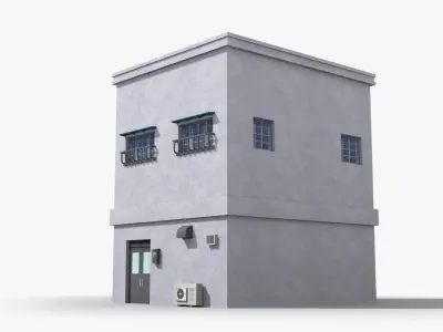 Japanese House x24 Low-poly 3D model purchase