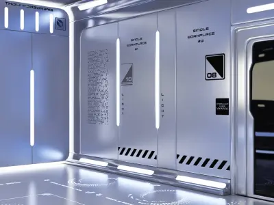  Realistic Scientific Laboratory Room 