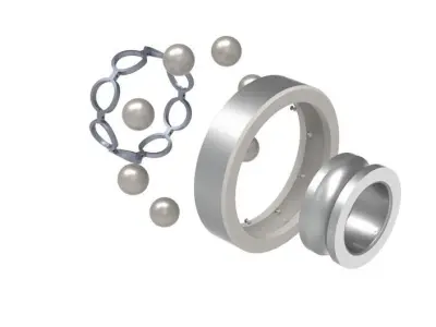 6410-C3 Baller Bearing 3D model