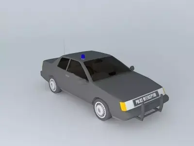 Aero Sportage (Police Interceptor) Free 3D model