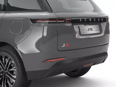 2026 Jaecoo J5 With Interior 3D model