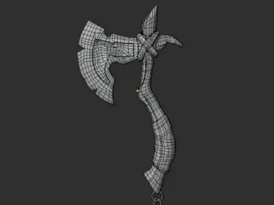 Axe - Game Ready Asset Low-poly 3D model