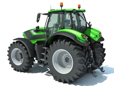Farm Tractor 3D model purchase