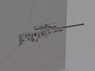 Sniper V2 Free 3D model
