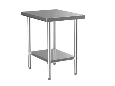 Stainless Steel Work table 3D model