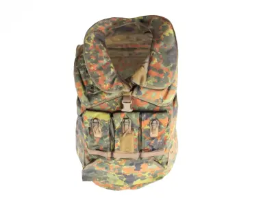 Military Body armor of Bundeswehr Uniform 24 Low-poly 3D model
