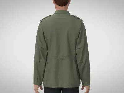 Military Jacket 3D model