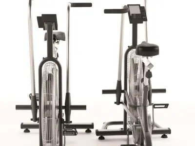 Technogym and unbranded exercise equipment 3D Model Pack
