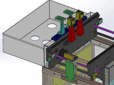SMT docking station 3D model