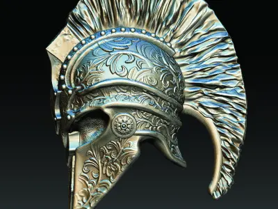 KNIGHT HELMET  3D print model
