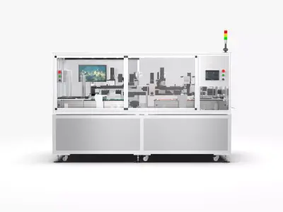Automatic Film Fingerprint Recognition Assembly Machine 3D model