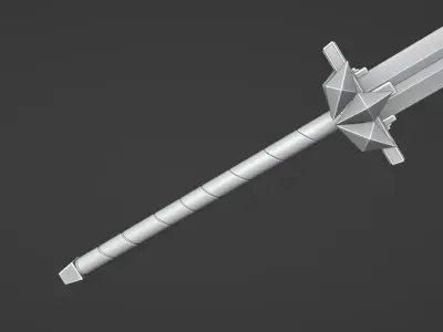 Crystal Sword Free  Free 3D model