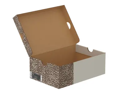 Jordan Box PBR 04 Low-poly 3D model