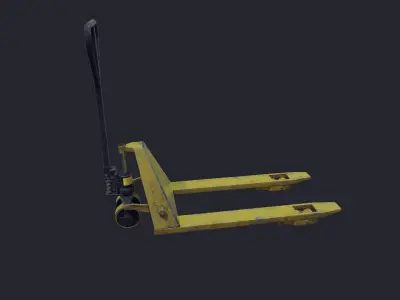 Pallet Jack Low-poly 3D model purchase