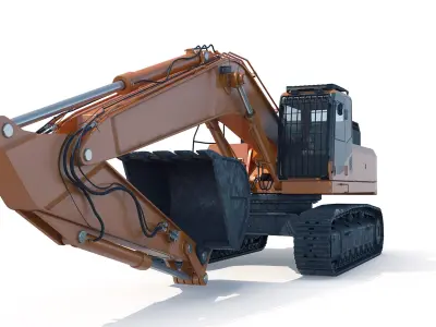 Generic Excavator 3D model