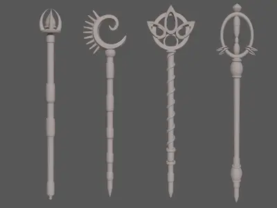 Magic Wand 3D model