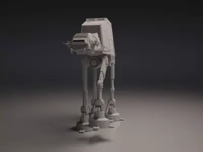 Imperial Walker ATAT 3D print model