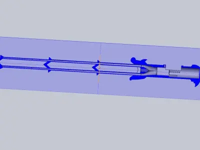 How To Train Your Dragon Hickup Printable Flamesword 3D print model