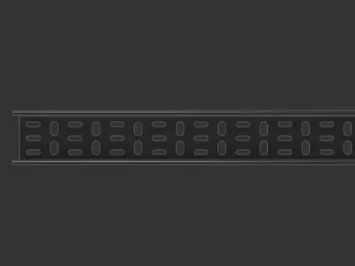 Cable Tray 75mm x 3000mm TYPE1 3D model