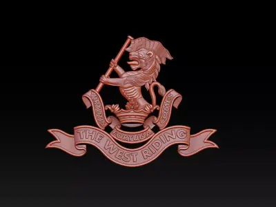 3D model Wellington Coat Of Arms 3D print model