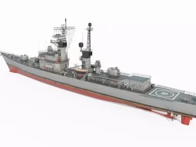 Modern Warfare Weapons and Warships 3D model